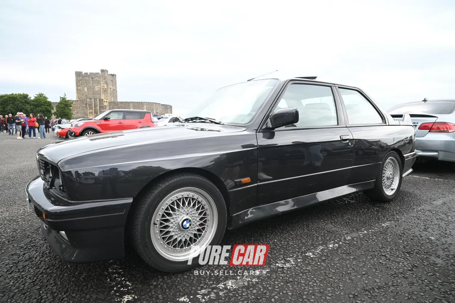 Carrickfergus castle Jacobs Supercar Run