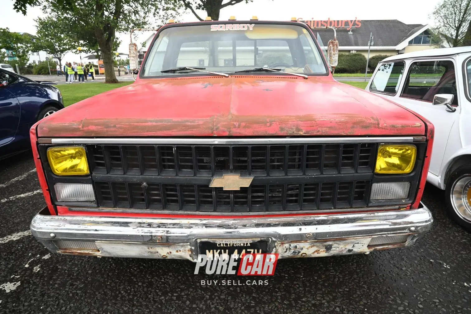 Carrickfergus castle Jacobs Supercar Run