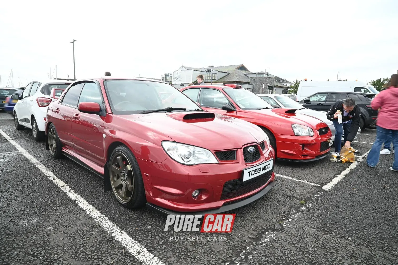 Carrickfergus castle Jacobs Supercar Run