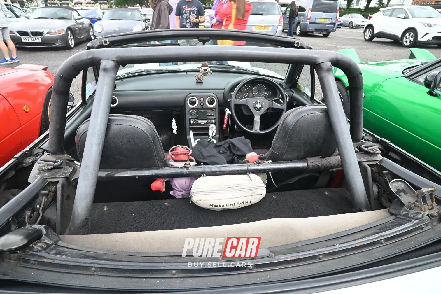 Carrickfergus castle Jacobs Supercar Run