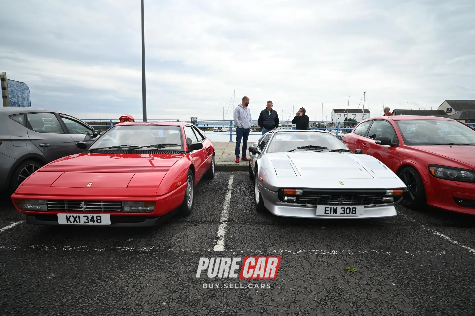 Carrickfergus castle Jacobs Supercar Run