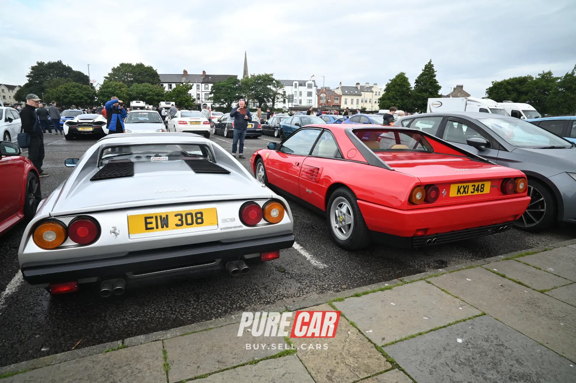 Carrickfergus castle Jacobs Supercar Run