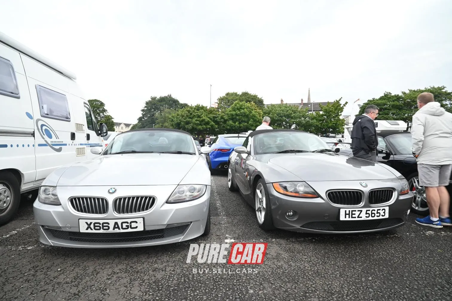 Carrickfergus castle Jacobs Supercar Run