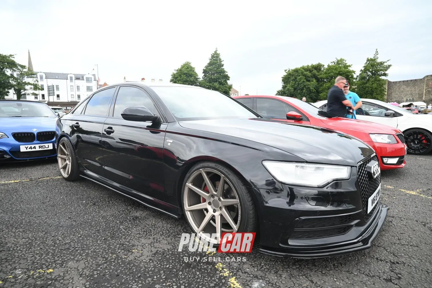 Carrickfergus castle Jacobs Supercar Run