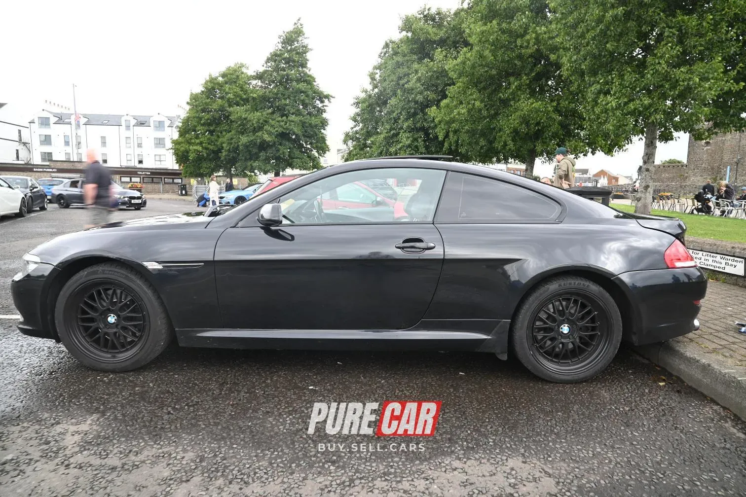 Carrickfergus castle Jacobs Supercar Run