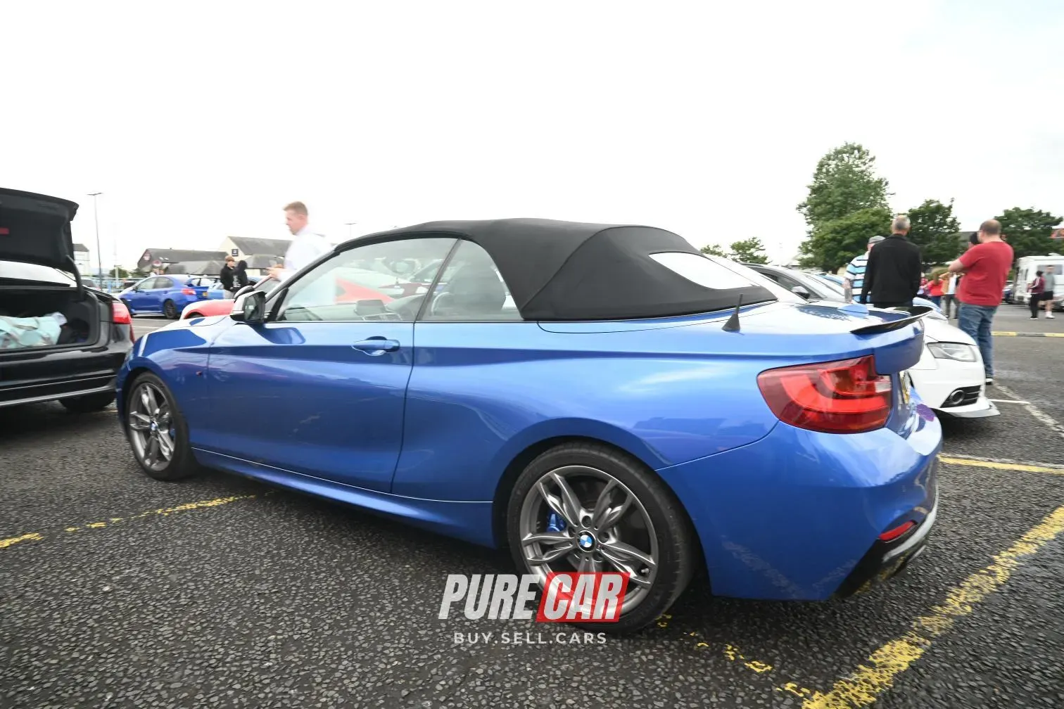 Carrickfergus castle Jacobs Supercar Run