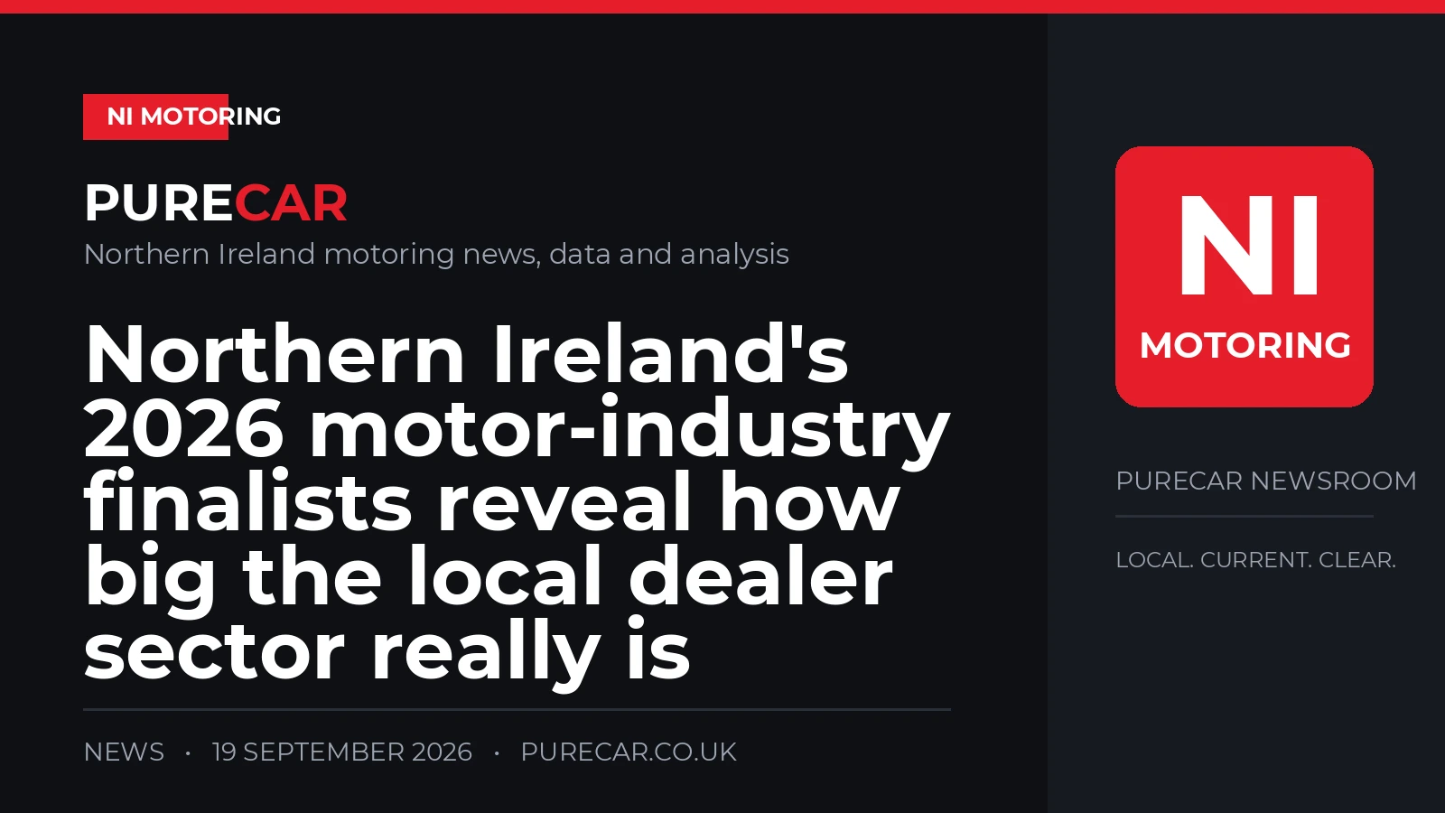 Northern Ireland's 2026 motor-industry finalists reveal how big the local dealer sector really is