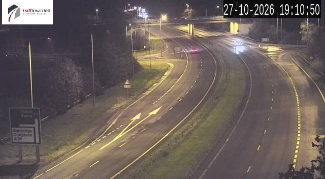 A1 - Banbridge traffic camera