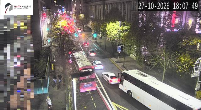 Donegall Square South-Adelaide Street traffic camera