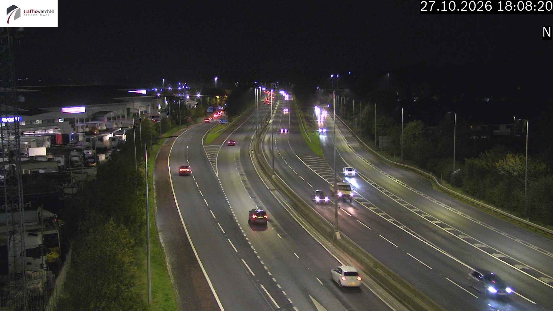 M2 Sandyknowes traffic camera