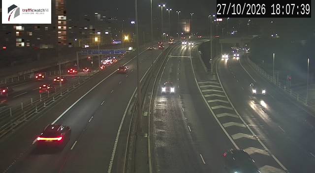 M3 Lagan Bridge traffic camera