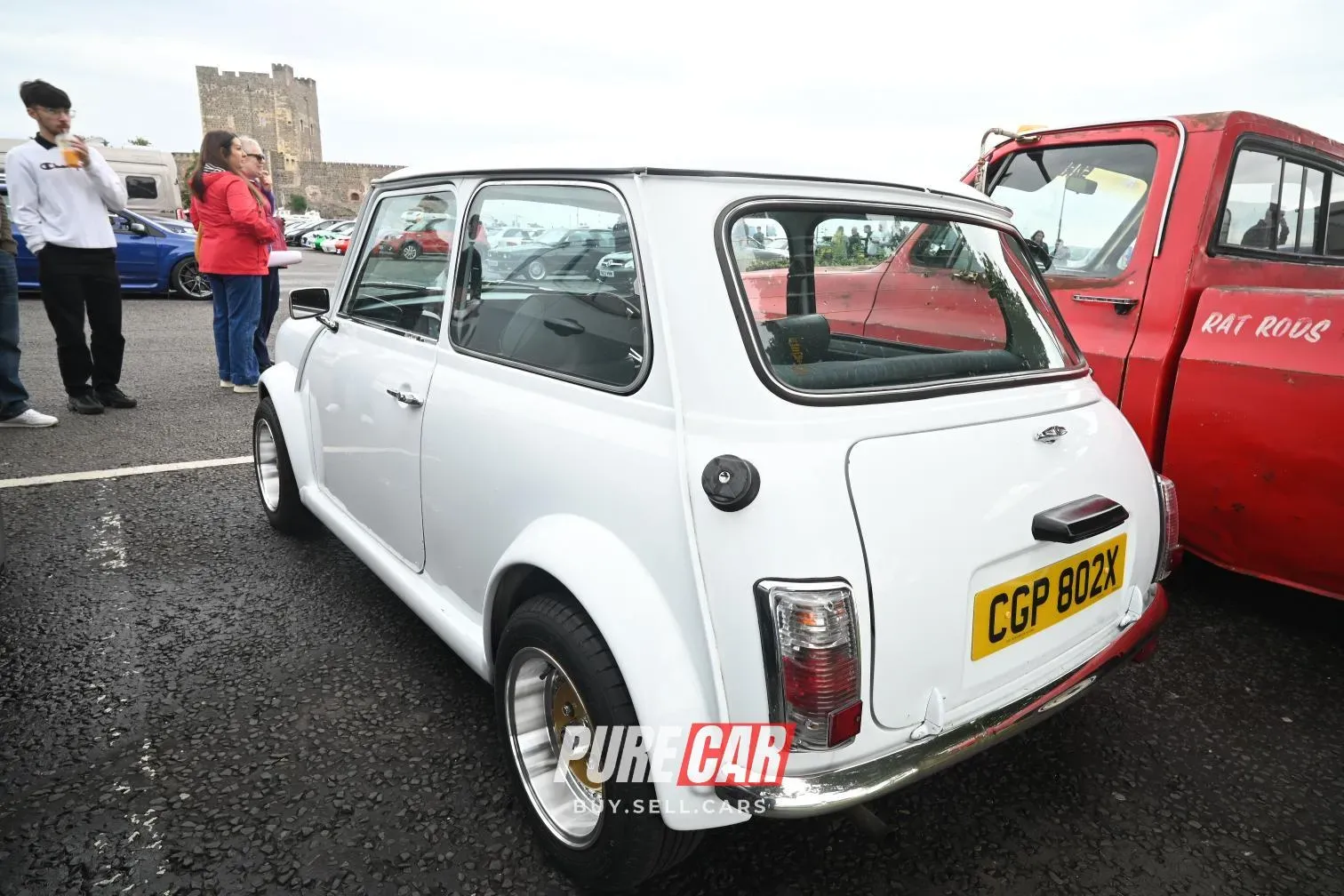 Carrickfergus castle Jacobs Supercar Run