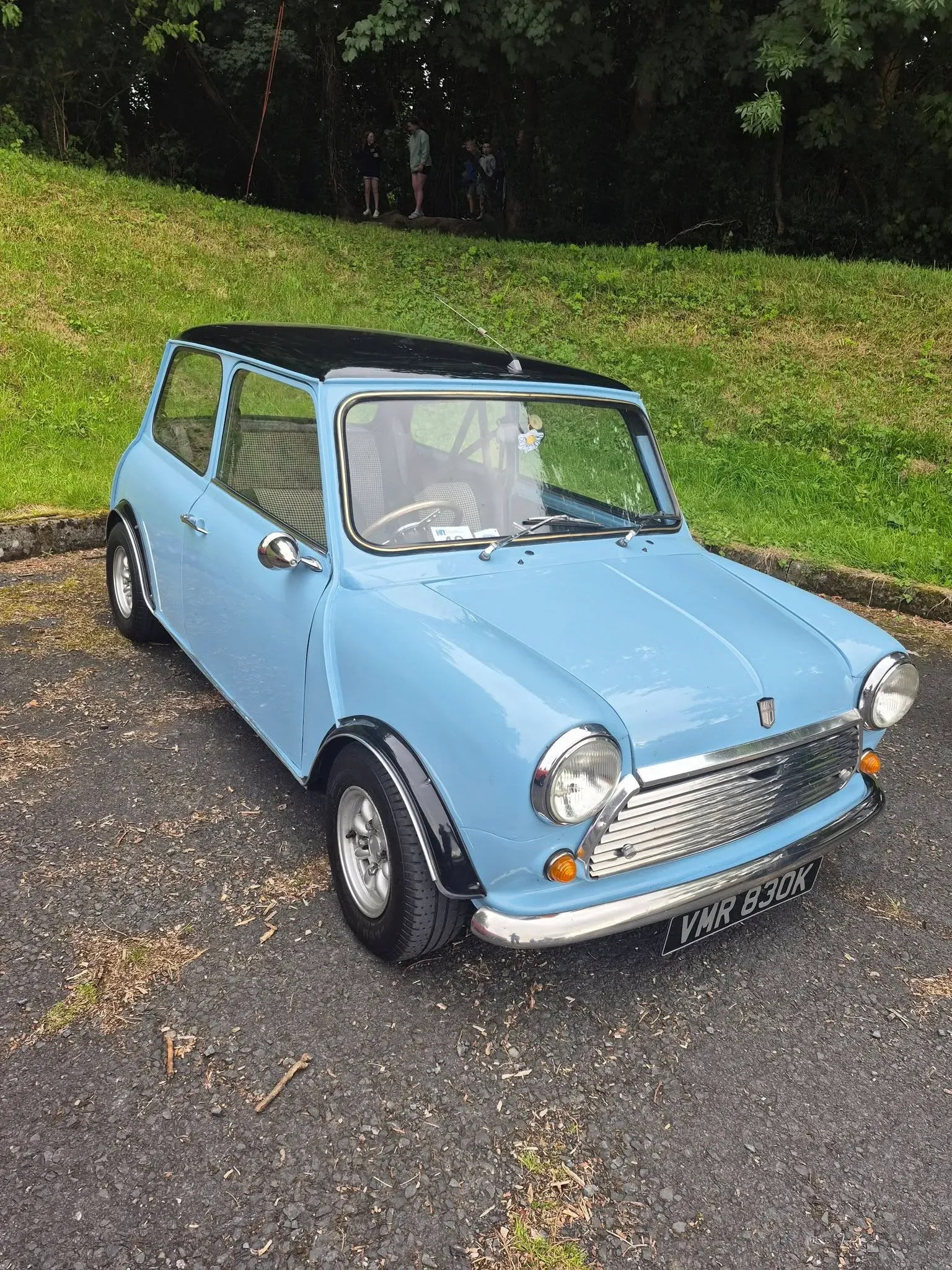 Magherally parish church cars and burgers
