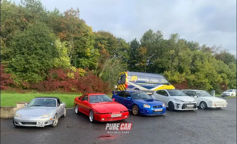 Cars & coffee in memory of Brian Fegan 05/09/25