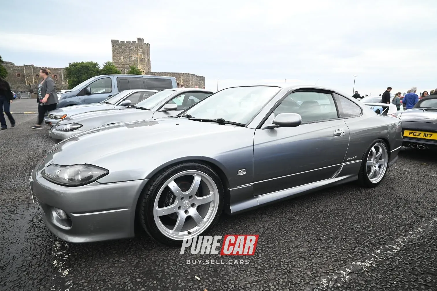 Carrickfergus castle Jacobs Supercar Run