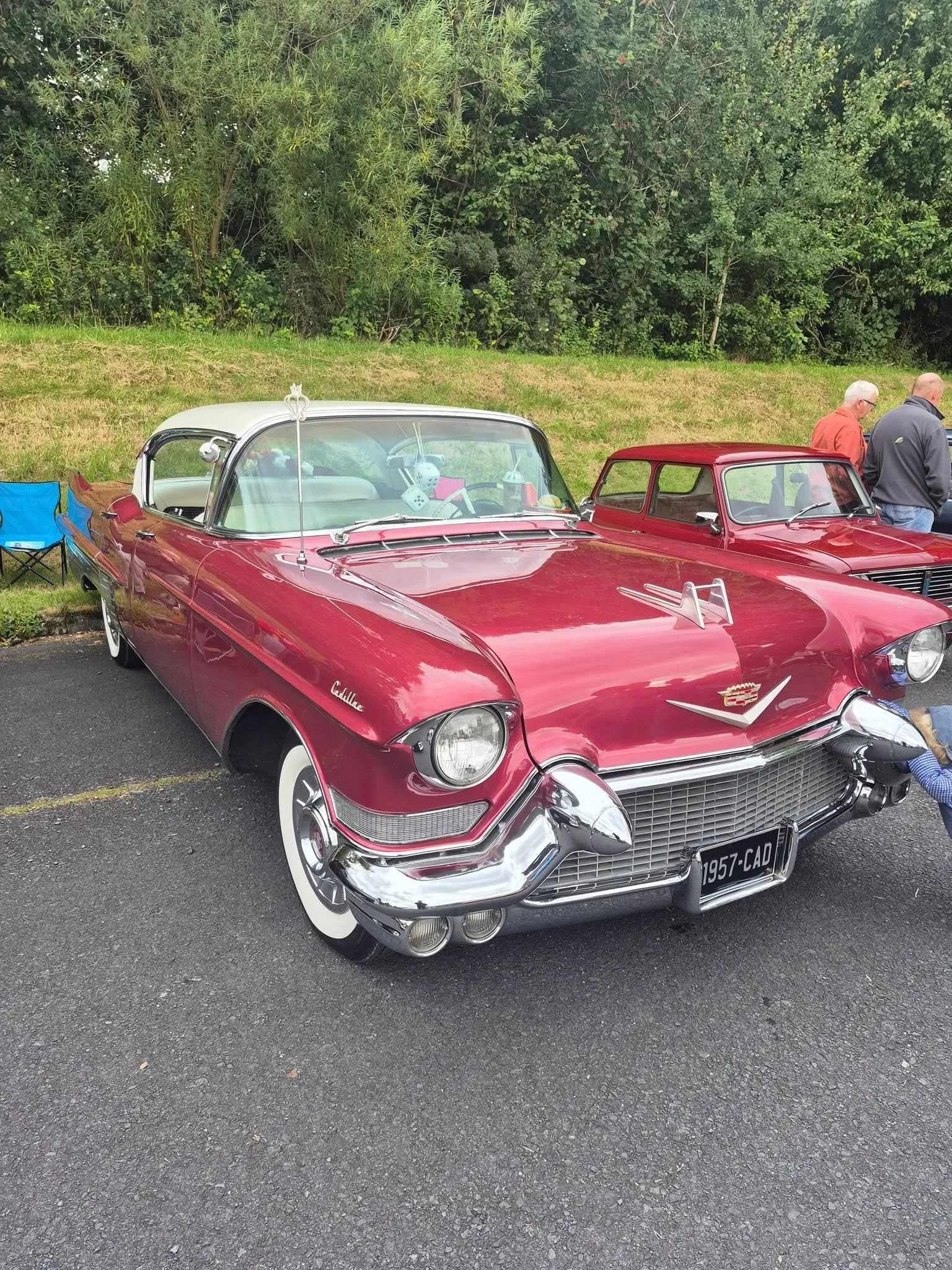 Magherally parish church cars and burgers