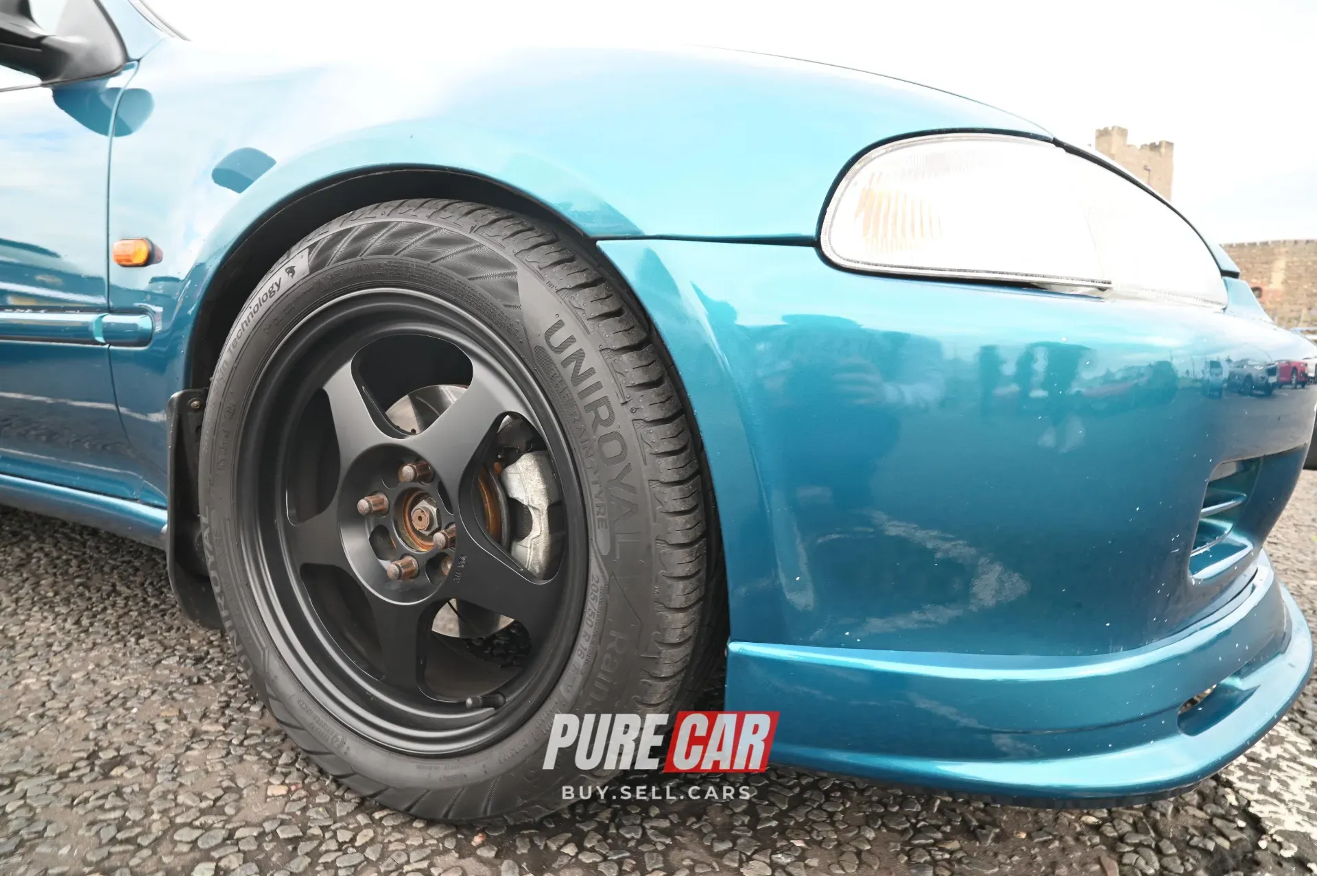 Carrickfergus castle Jacobs Supercar Run