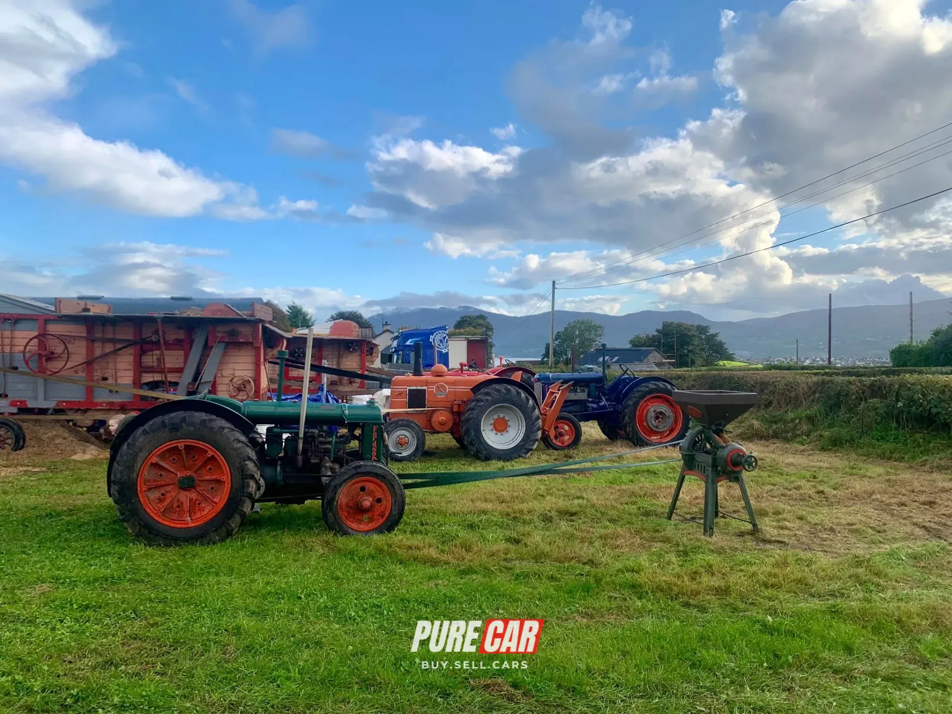 Warrenpoint & Burren threshing and vintage day 28th Spep 2025