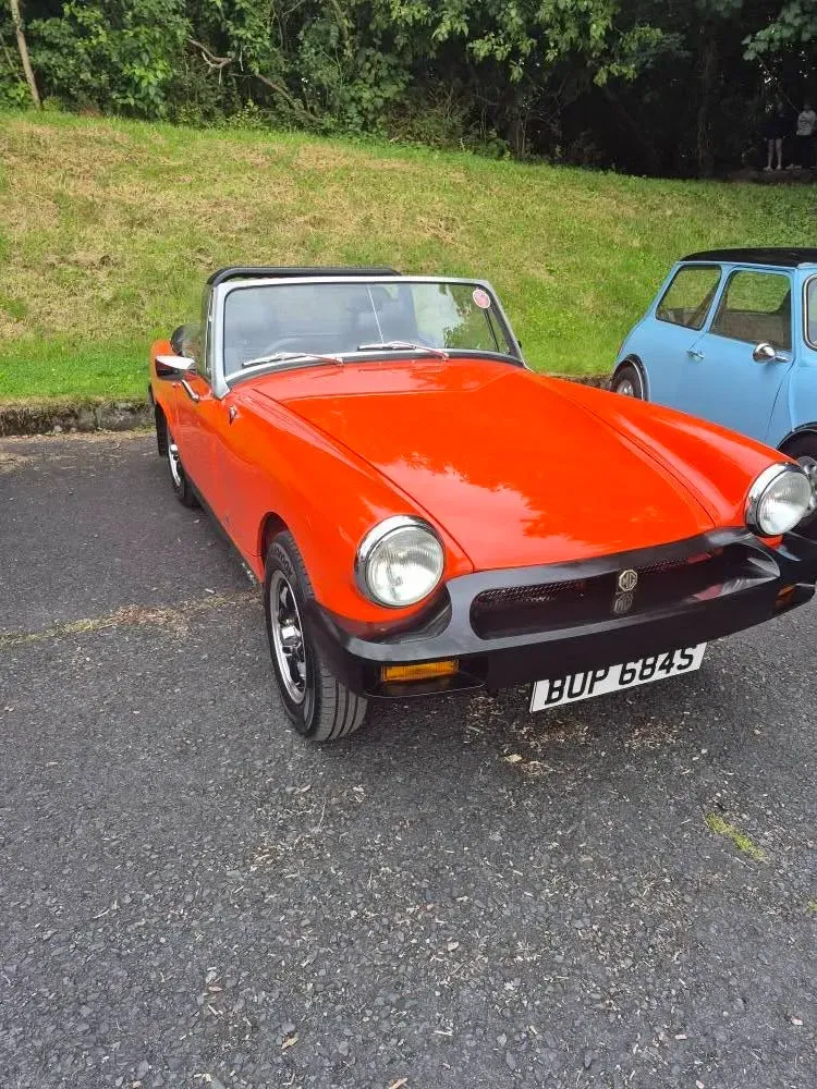 Magherally parish church cars and burgers