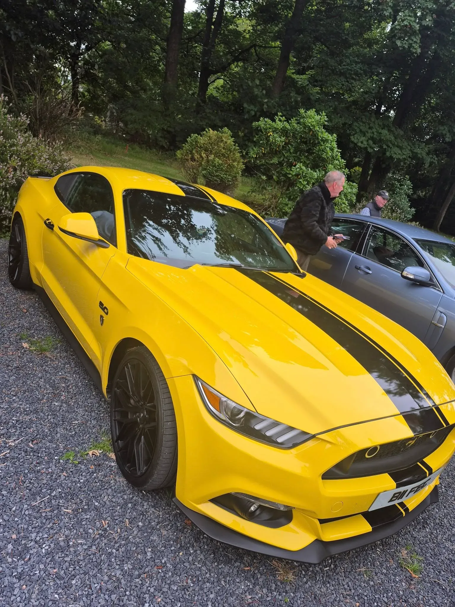 Magherally parish church cars and burgers