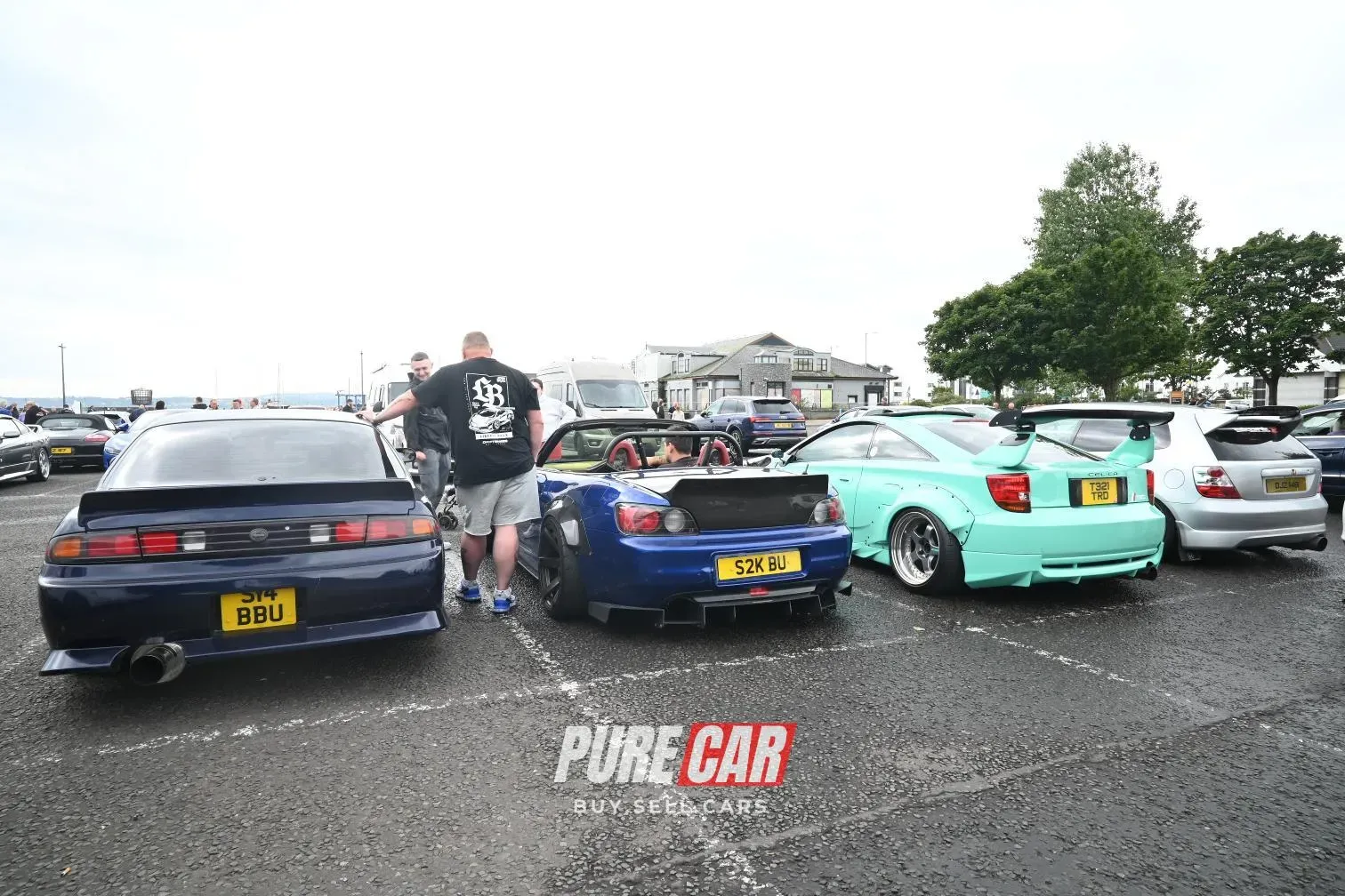 Carrickfergus castle Jacobs Supercar Run