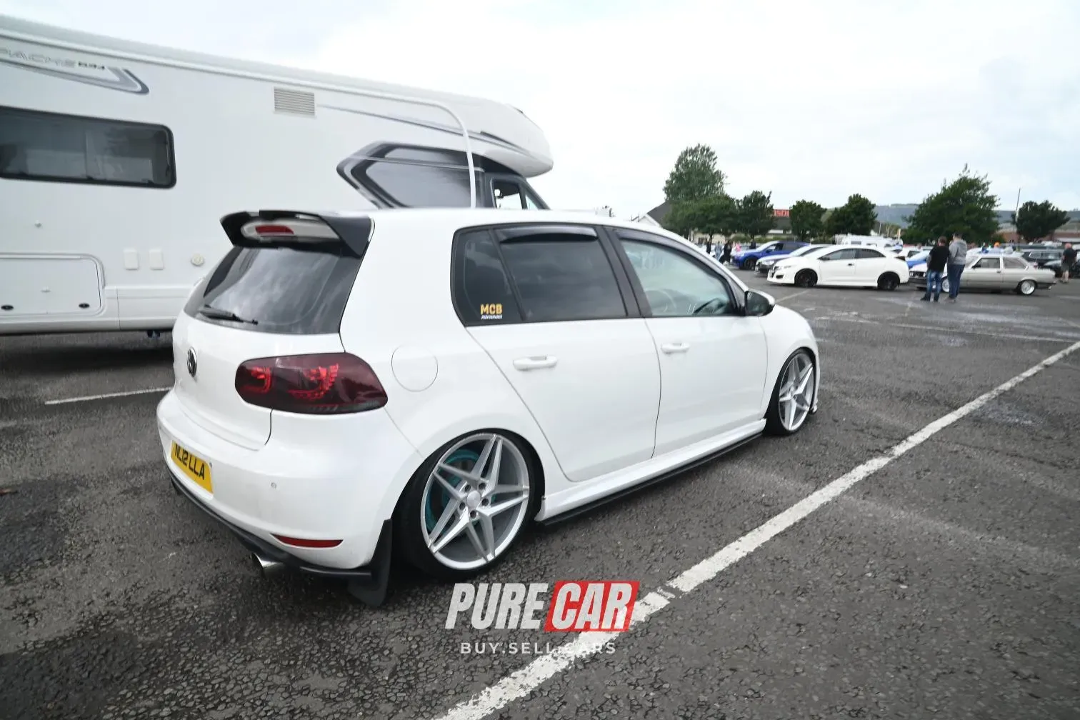 Carrickfergus castle Jacobs Supercar Run