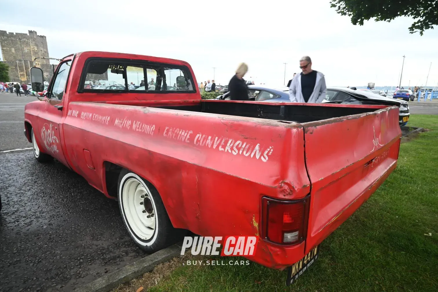 Carrickfergus castle Jacobs Supercar Run