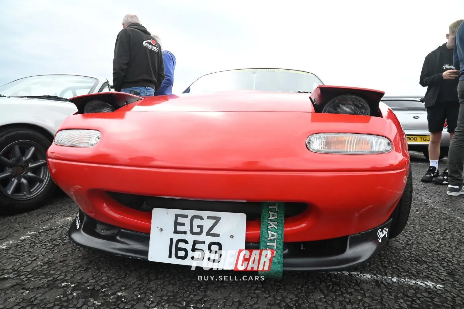 Carrickfergus castle Jacobs Supercar Run