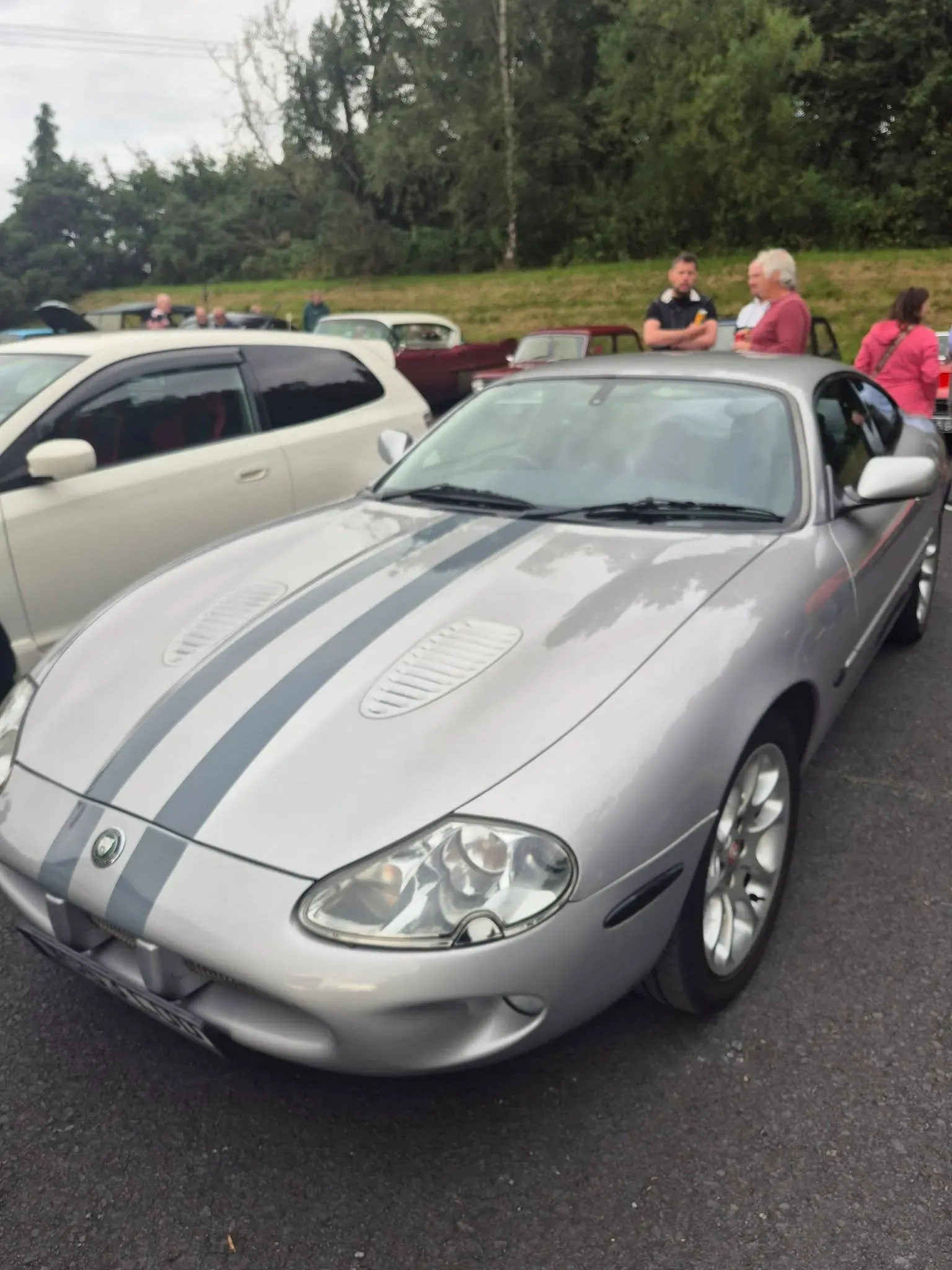 Magherally parish church cars and burgers