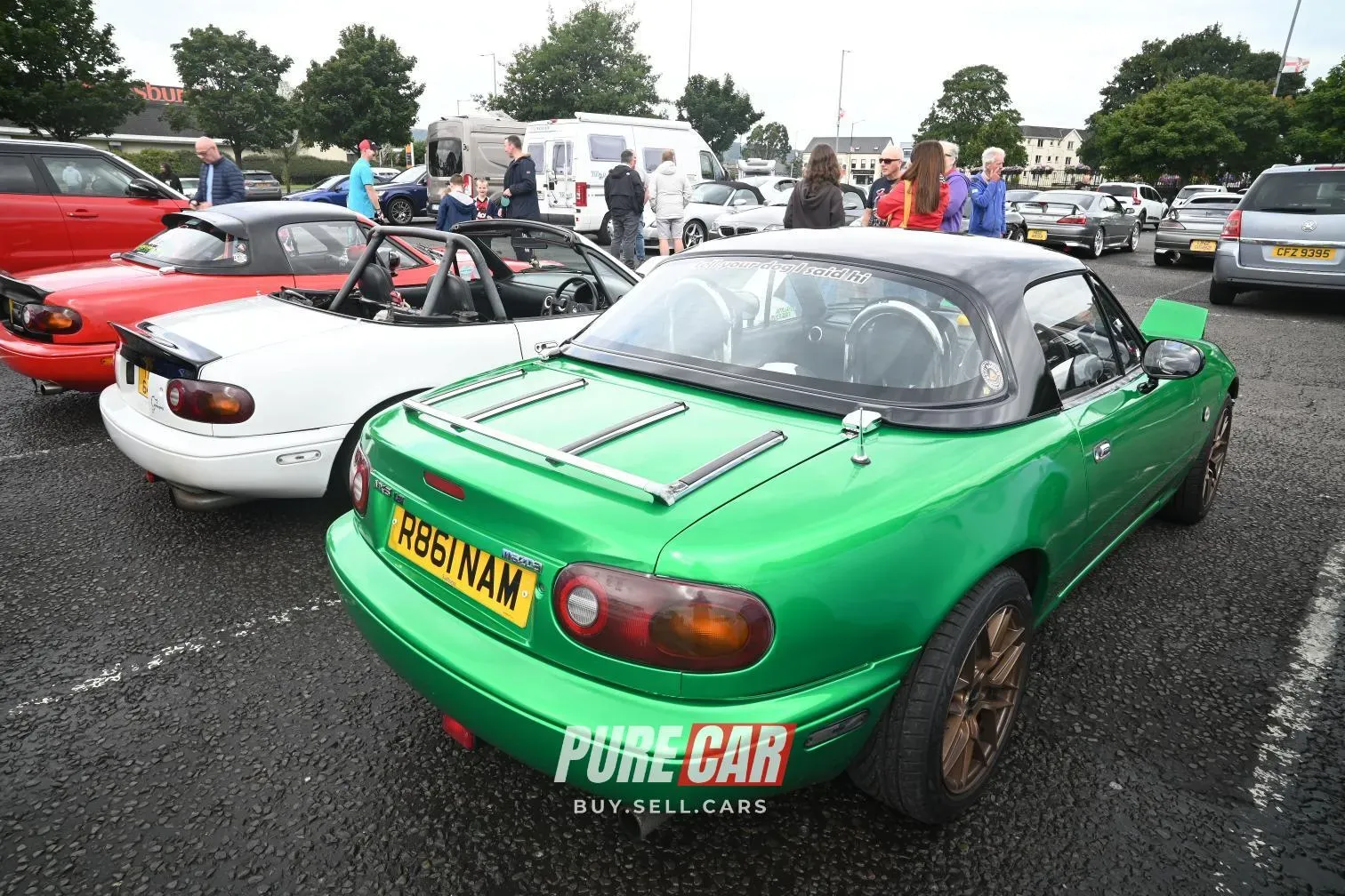 Carrickfergus castle Jacobs Supercar Run