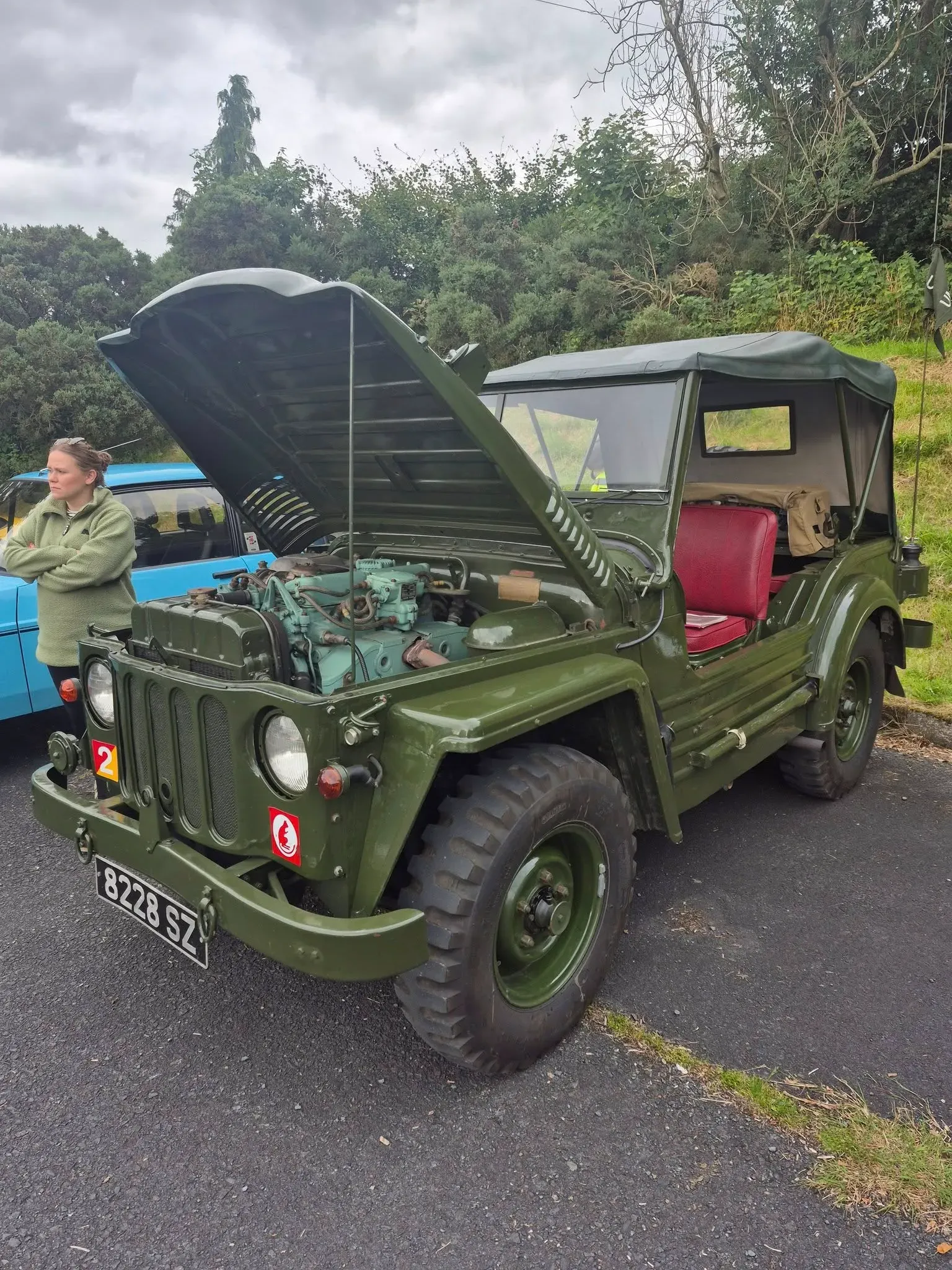 Magherally parish church cars and burgers