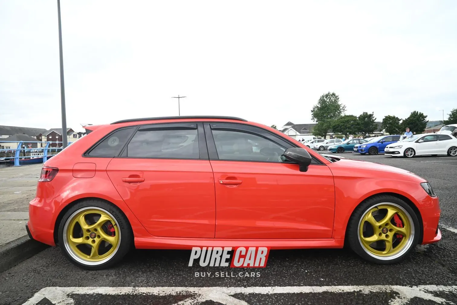 Carrickfergus castle Jacobs Supercar Run