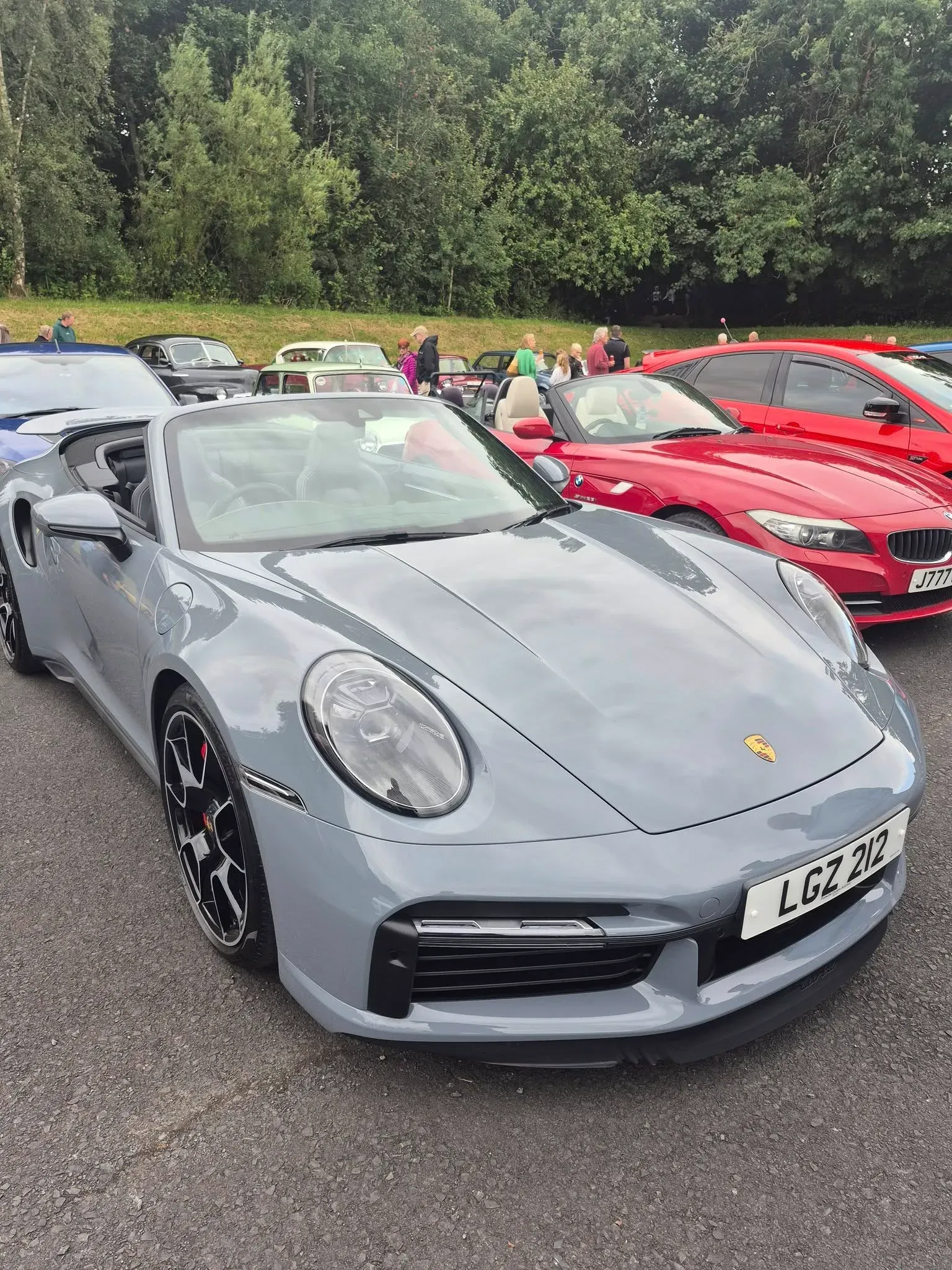 Magherally parish church cars and burgers