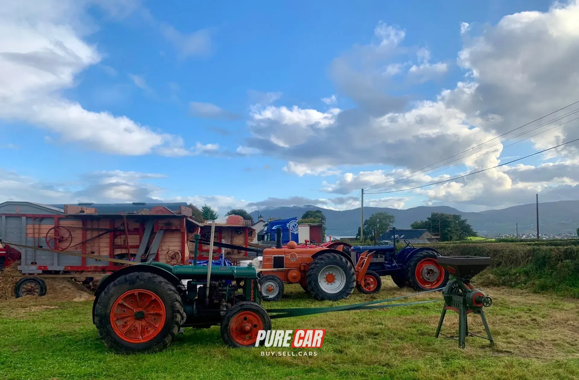 Warrenpoint & Burren threshing and vintage day 28th Spep 2025