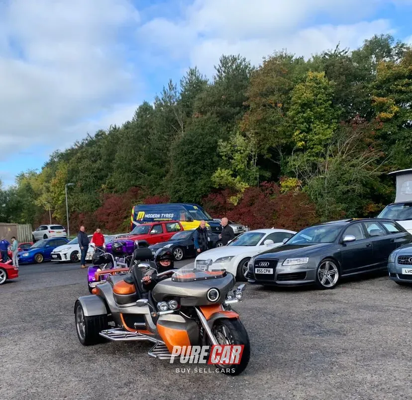 Cars & coffee in memory of Brian Fegan 05/09/25