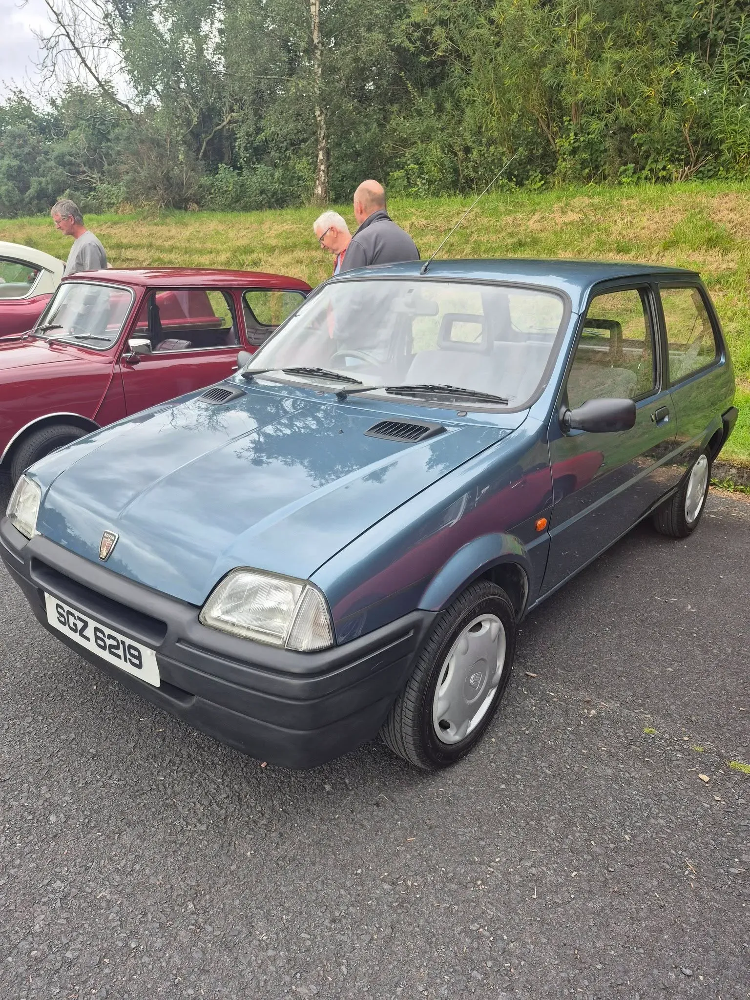 Magherally parish church cars and burgers