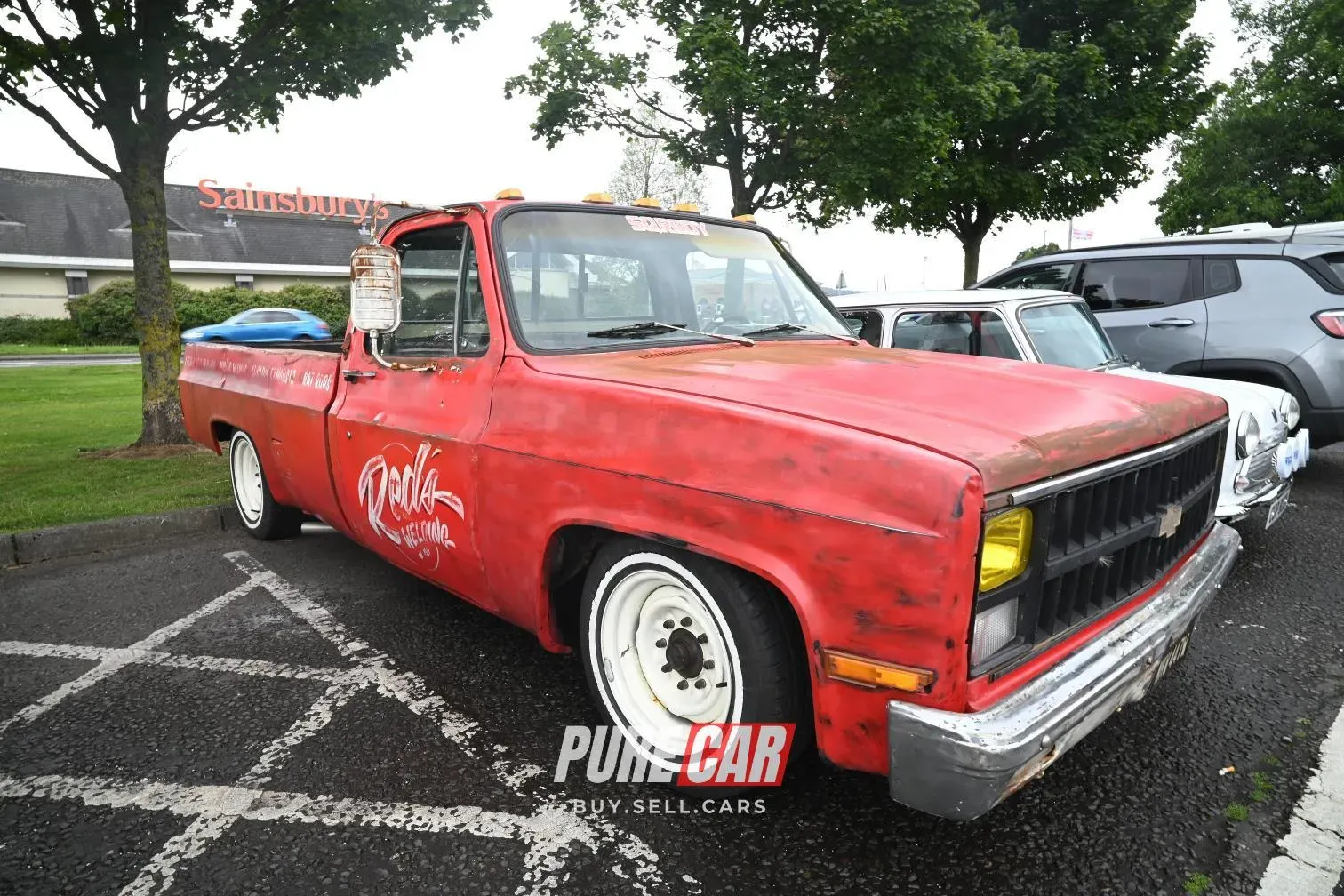 Carrickfergus castle Jacobs Supercar Run