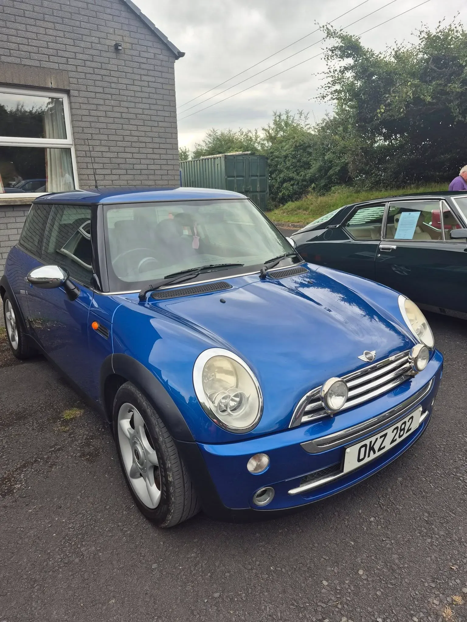 Magherally parish church cars and burgers