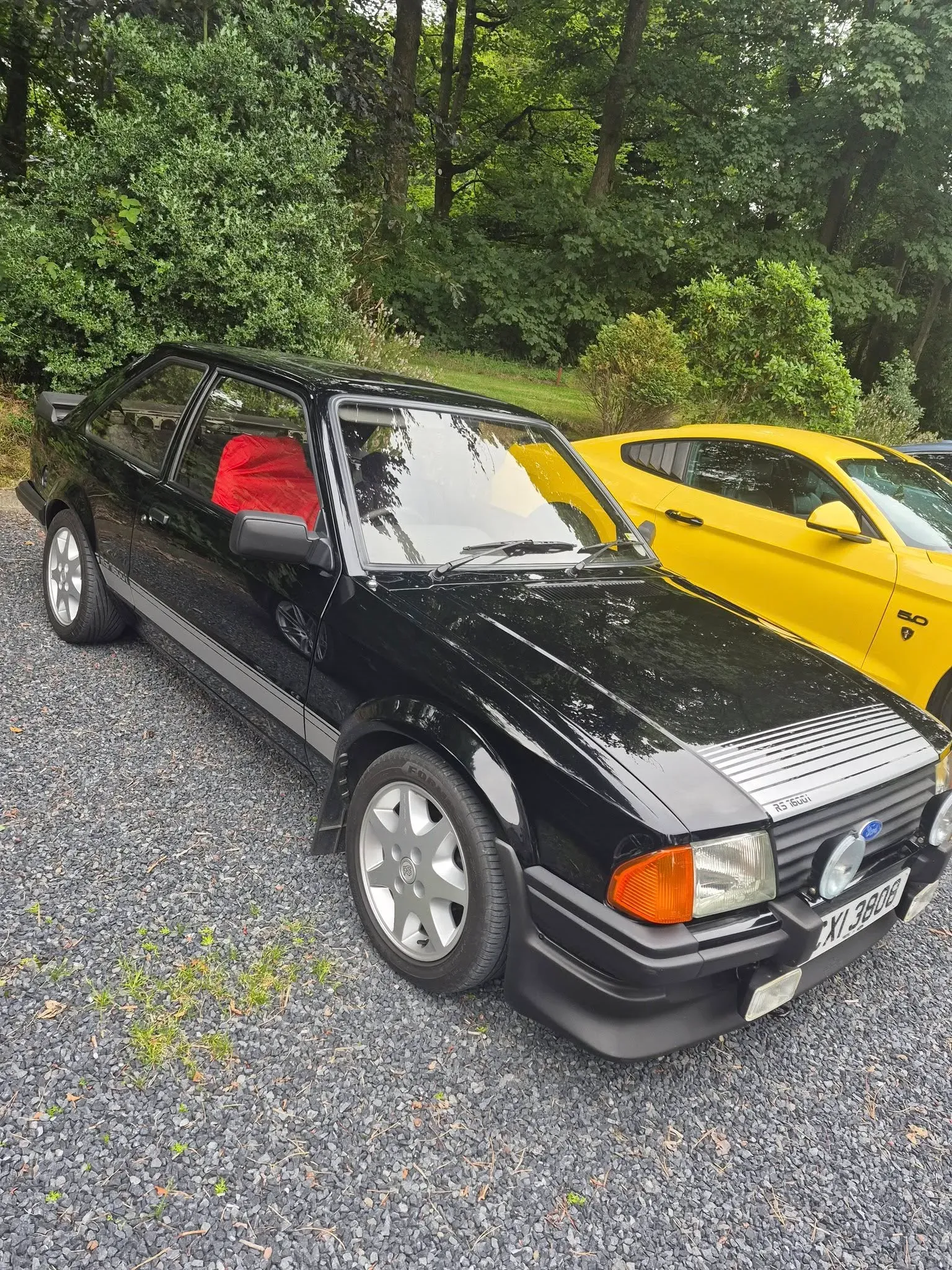 Magherally parish church cars and burgers
