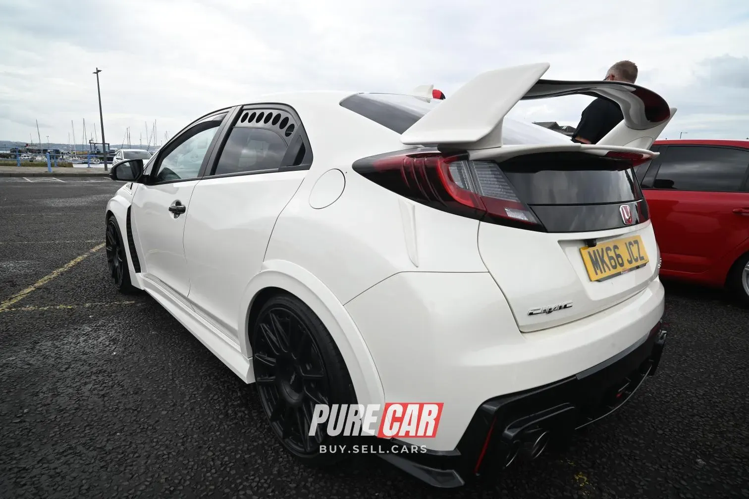 Carrickfergus castle Jacobs Supercar Run