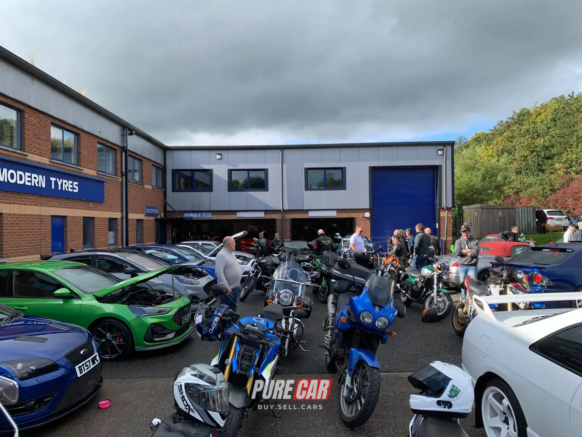 Cars & coffee in memory of Brian Fegan 05/09/25