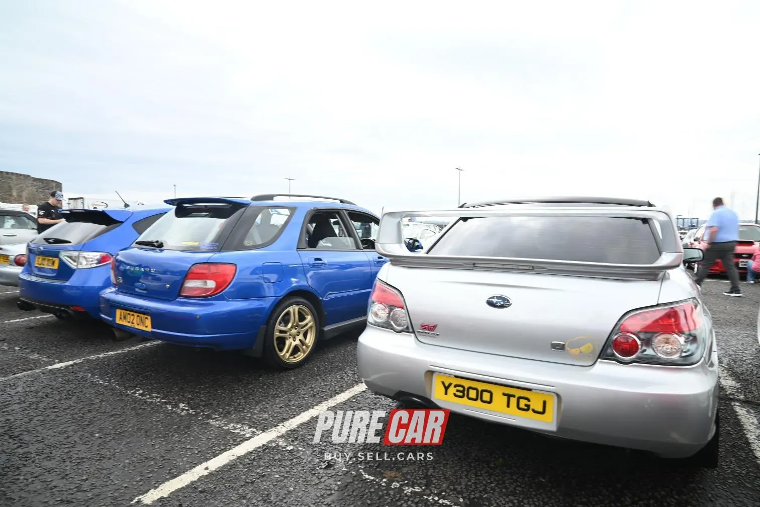 Carrickfergus castle Jacobs Supercar Run