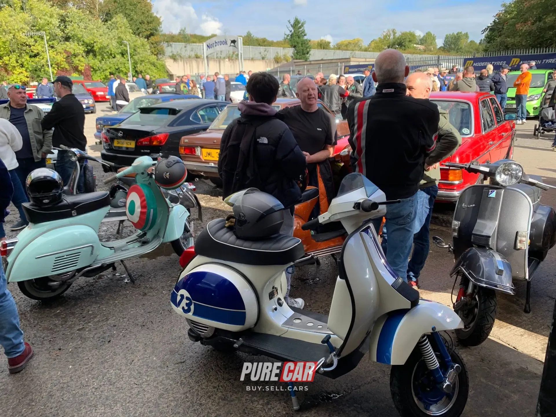 Cars & coffee in memory of Brian Fegan 05/09/25