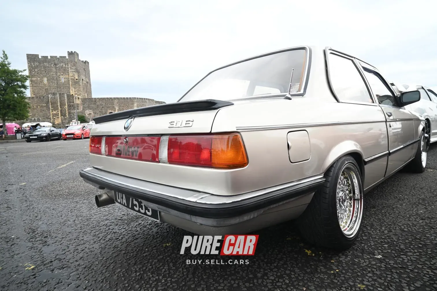 Carrickfergus castle Jacobs Supercar Run